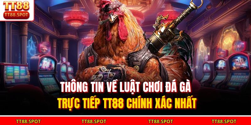 Thông tin về luật chơi đá gà trực tiếp TT88 chính xác nhất